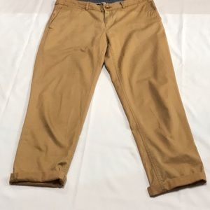 BANANA REPUBLIC Weekend Chino Pants. Carmel tan. Size 10